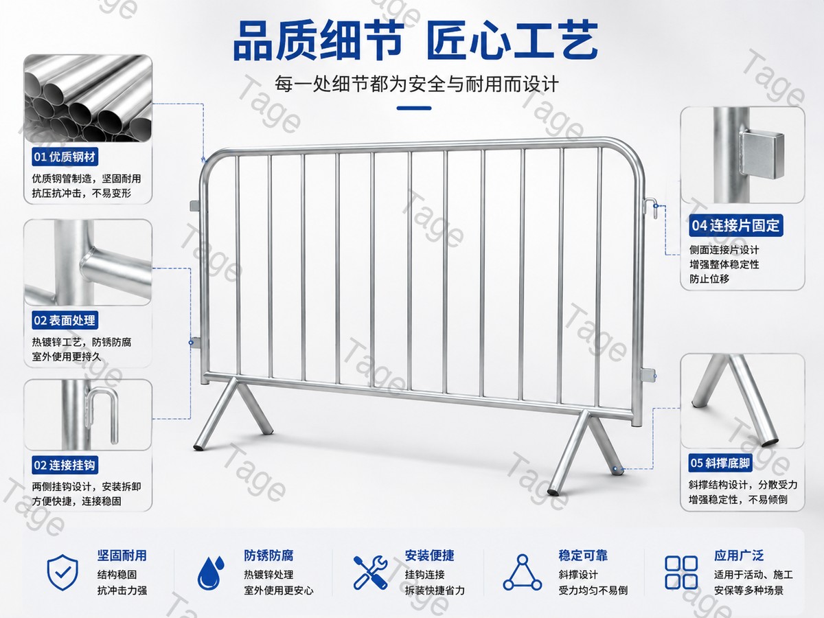 临时护栏品质细节